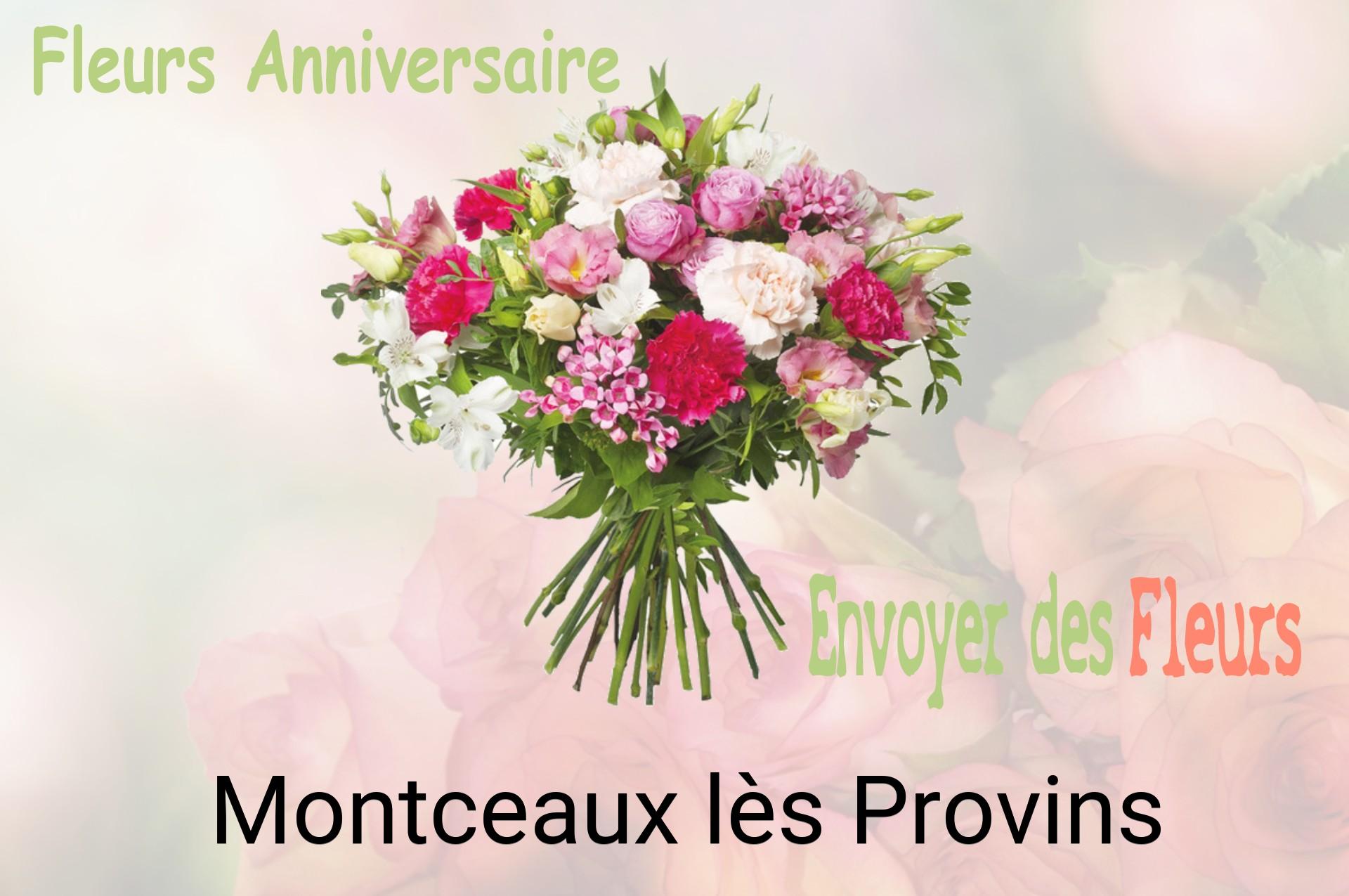 Bouquet de fleurs d’anniversaire livré à Montceaux-lès-Provins