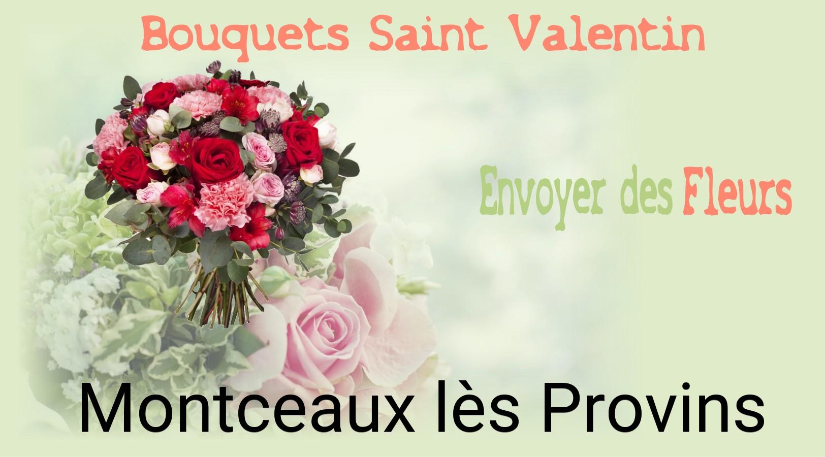 Roses de Saint-Valentin livrées à Montceaux-lès-Provins
